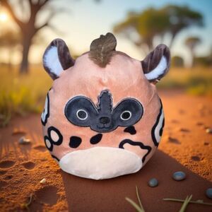 Deeto The Hyena Animal Squad Squishmallow 8”